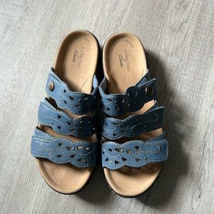 Leather sandal